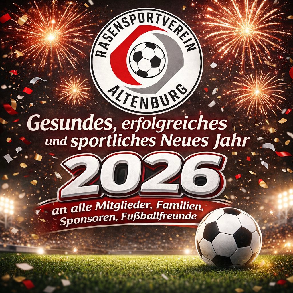 Gesundes, erfolgreiches und sportliches Neues Jahr 2026
